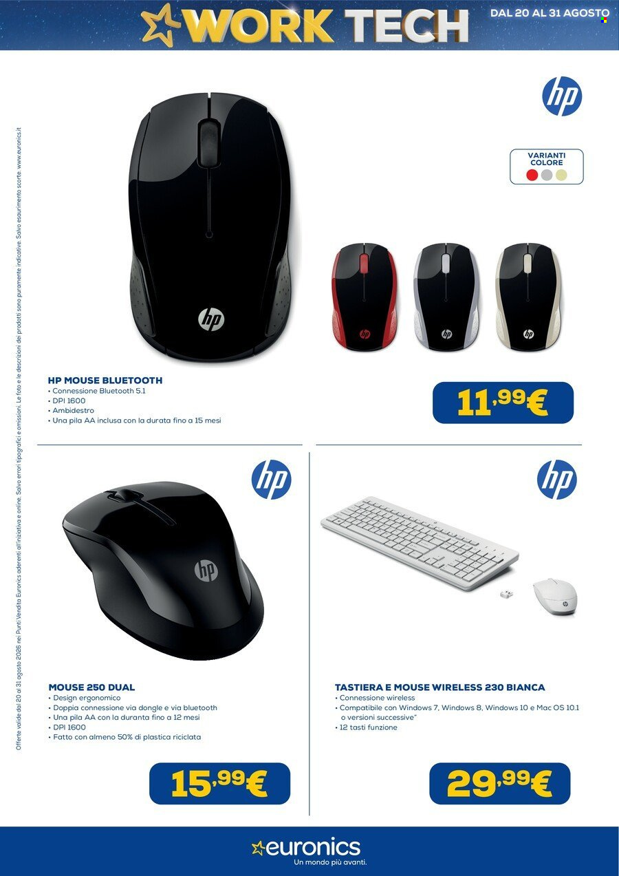 Volantino Euronics - 20/8/2026 - 31/8/2026. Pagina 21