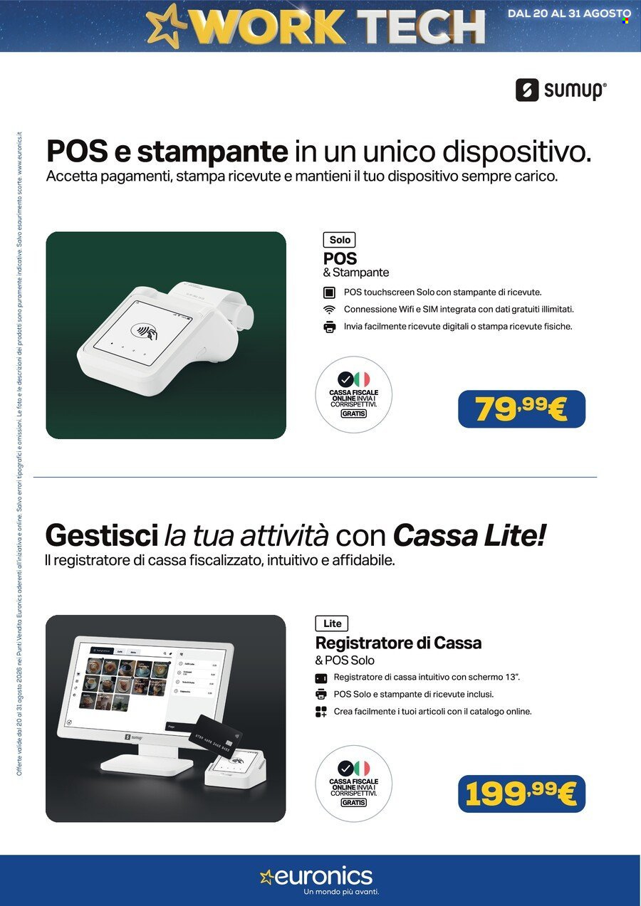 Volantino Euronics - 20/8/2026 - 31/8/2026. Pagina 22