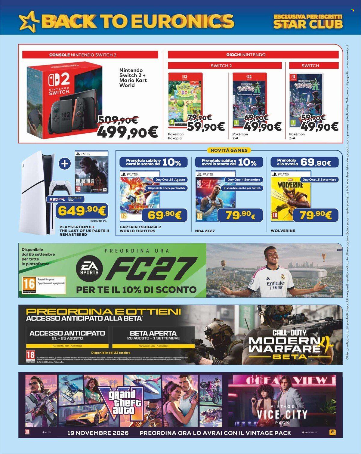 Volantino Euronics - 20/8/2026 - 10/9/2026. Pagina 19