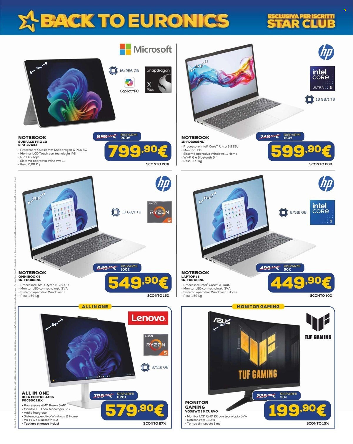 Volantino Euronics - 20/8/2026 - 10/9/2026. Pagina 29