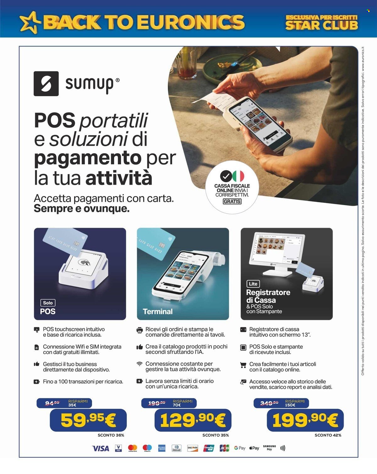Volantino Euronics - 20/8/2026 - 10/9/2026. Pagina 34
