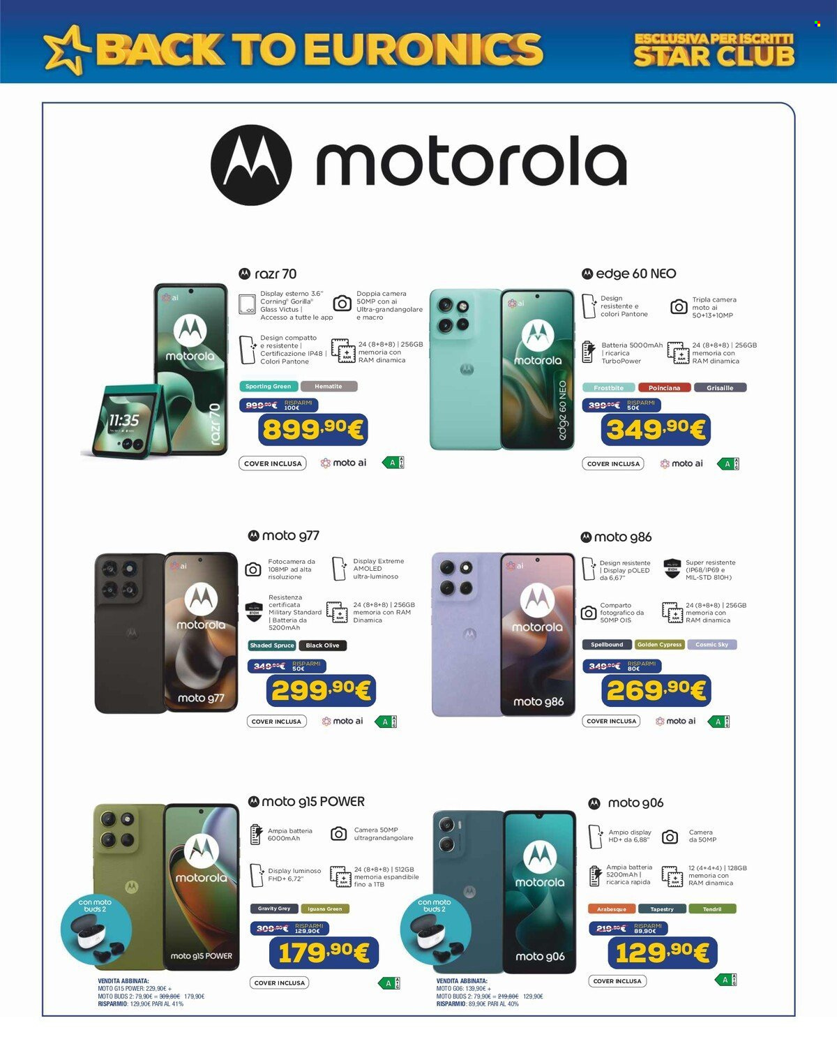 Volantino Euronics - 20/8/2026 - 10/9/2026. Pagina 35