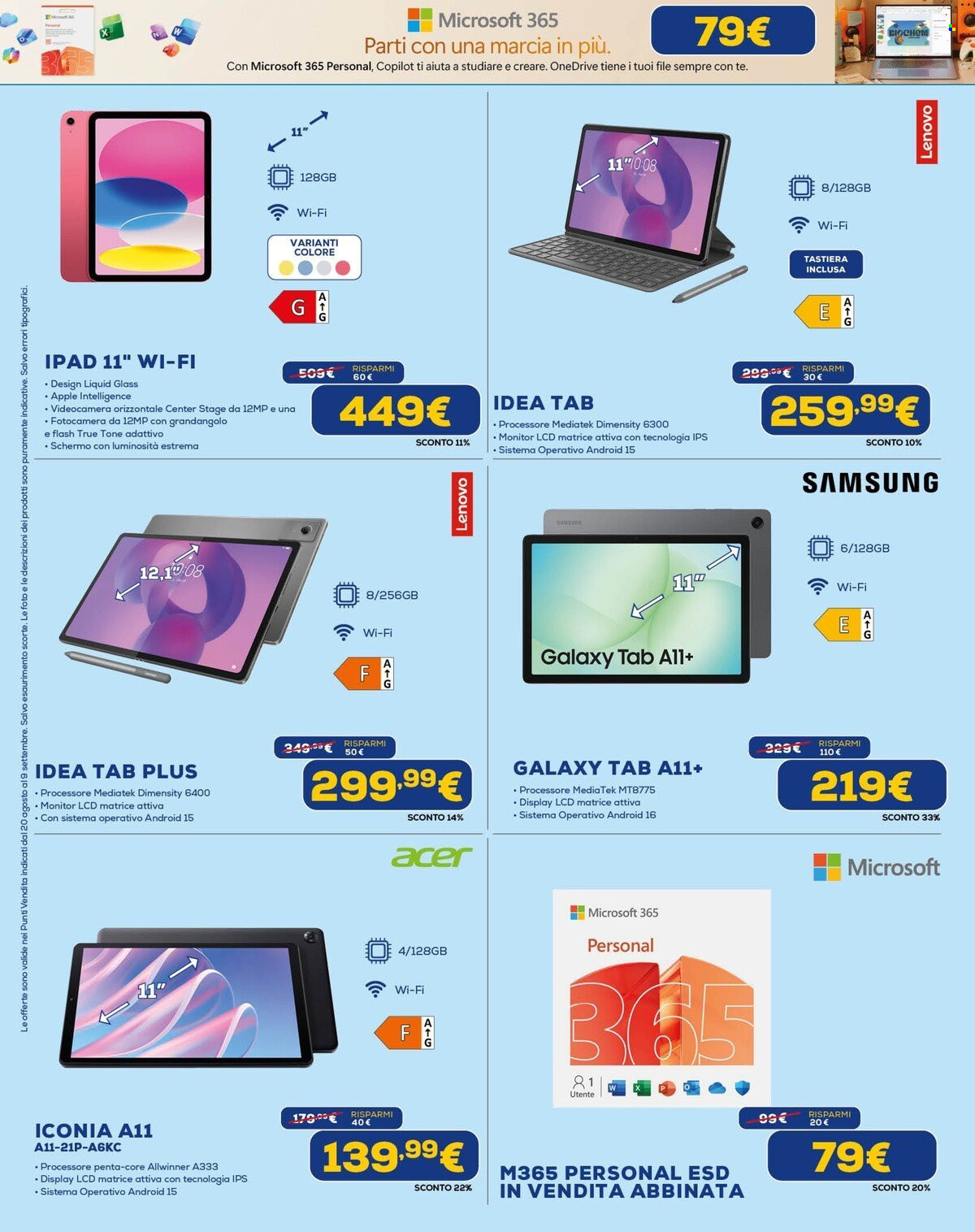 Volantino Euronics - 20/8/2026 - 10/9/2026. Pagina 16