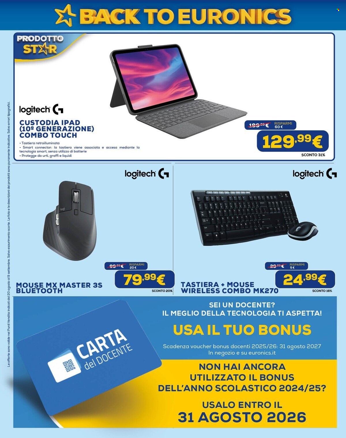 Volantino Euronics - 20/8/2026 - 10/9/2026. Pagina 18