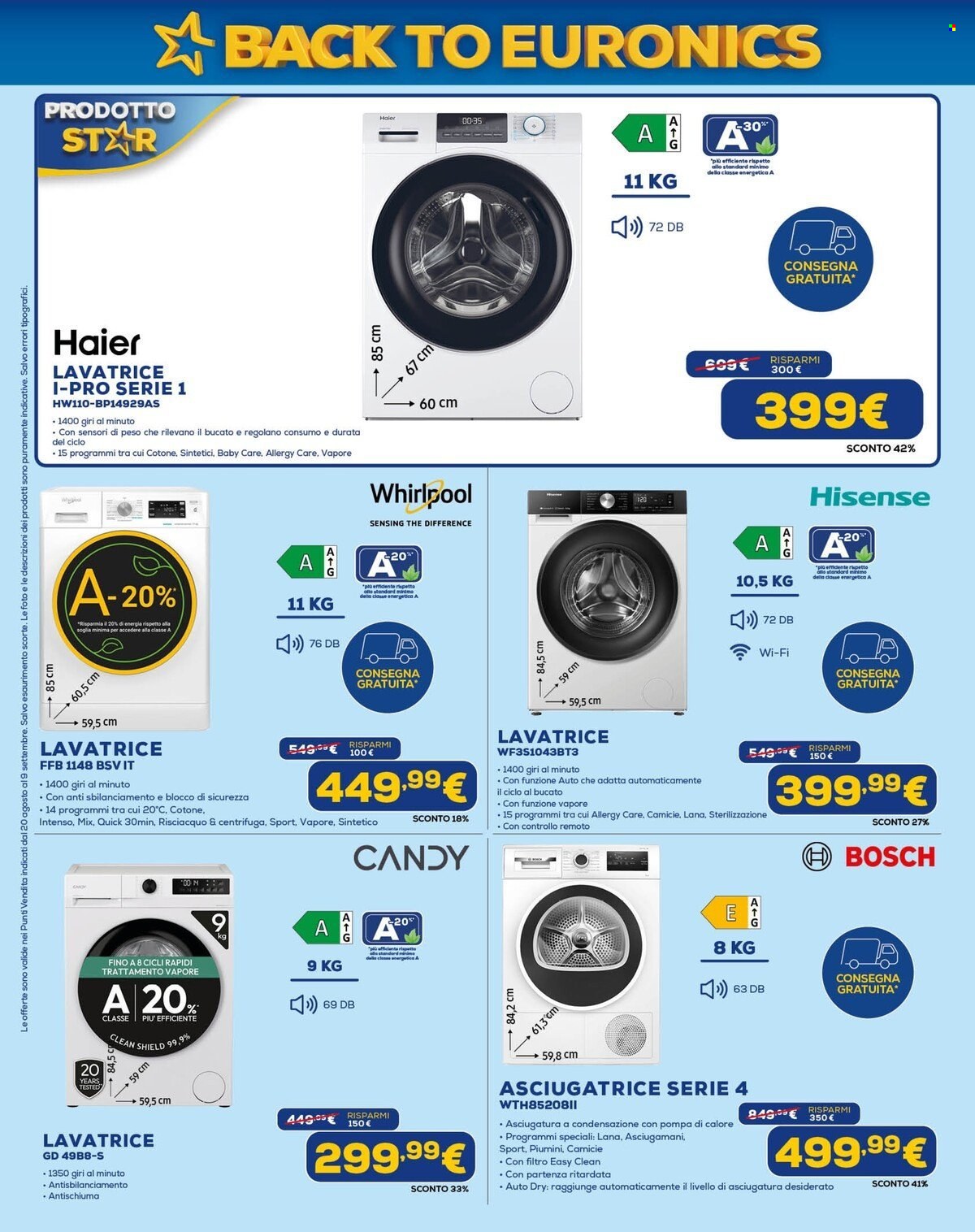 Volantino Euronics - 20/8/2026 - 10/9/2026. Pagina 26