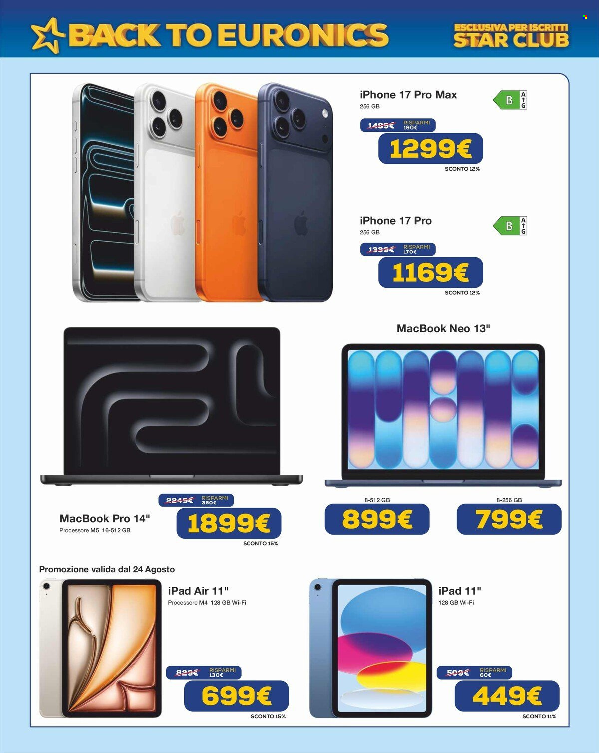 Volantino Euronics - 20/8/2026 - 10/9/2026. Pagina 8