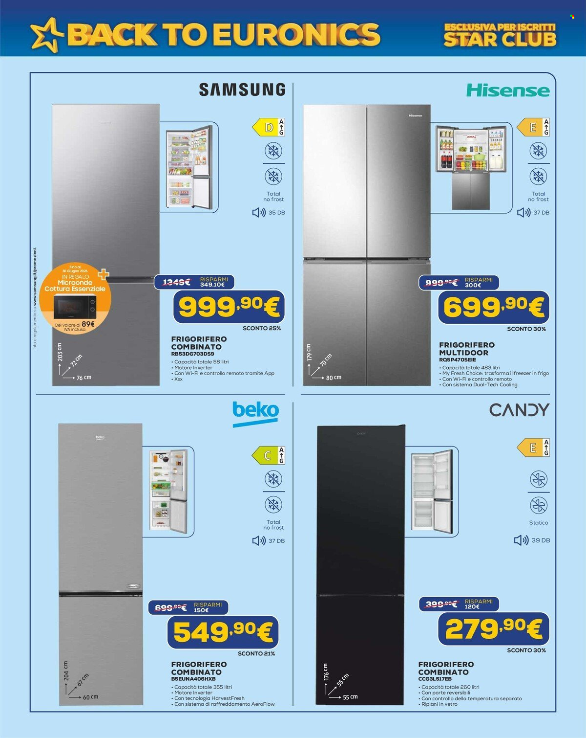 Volantino Euronics - 20/8/2026 - 10/9/2026. Pagina 26