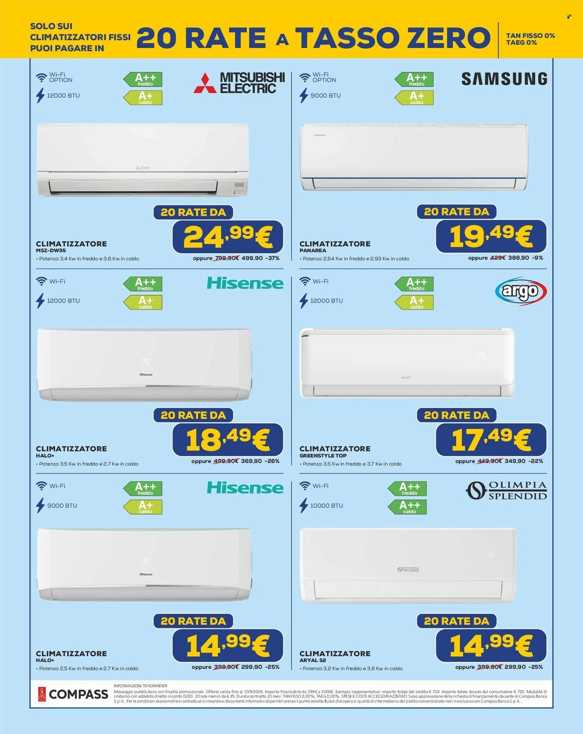 Volantino Euronics - 20/8/2026 - 10/9/2026. Pagina 27