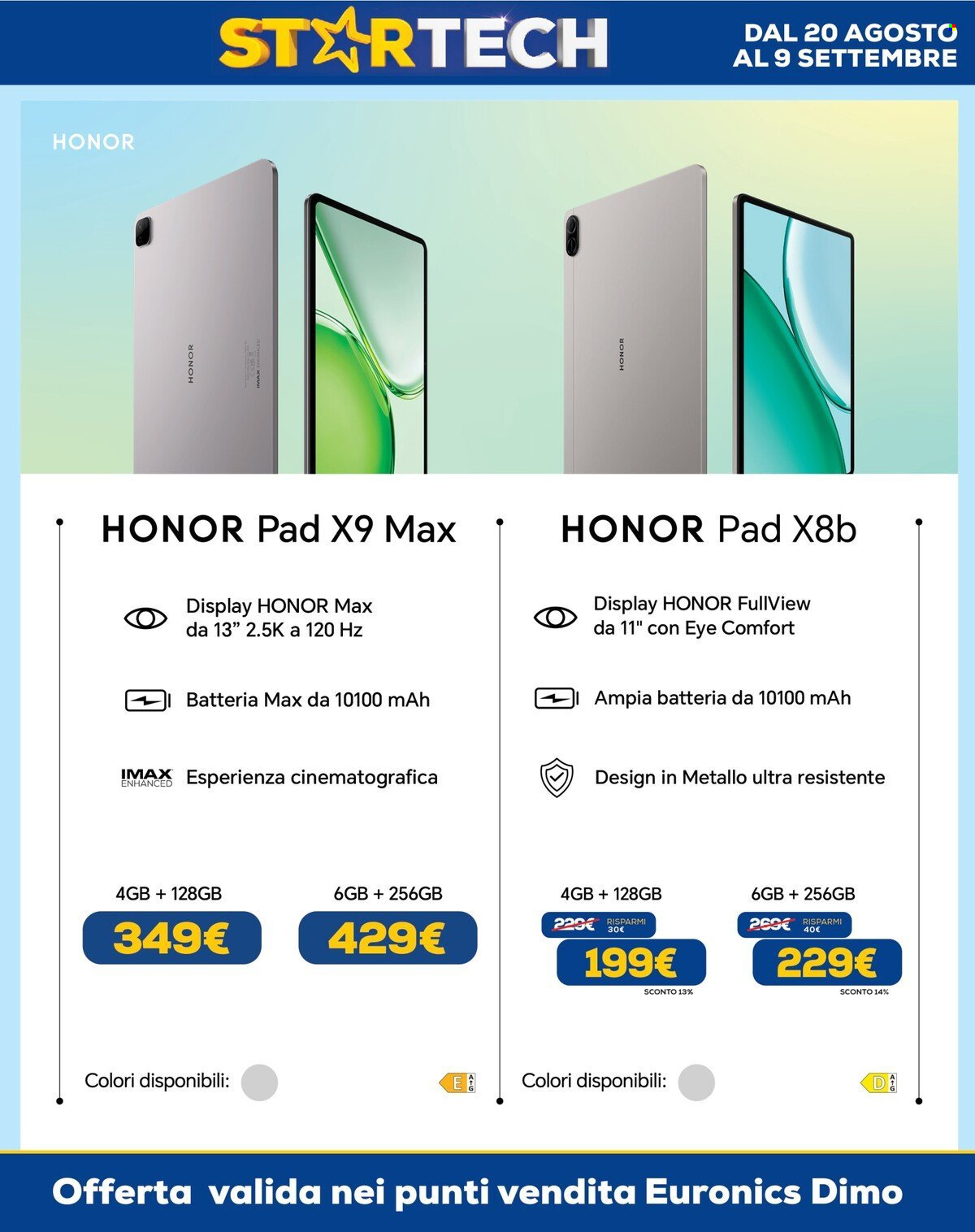 Volantino Euronics - 20/8/2026 - 9/9/2026. Pagina 12