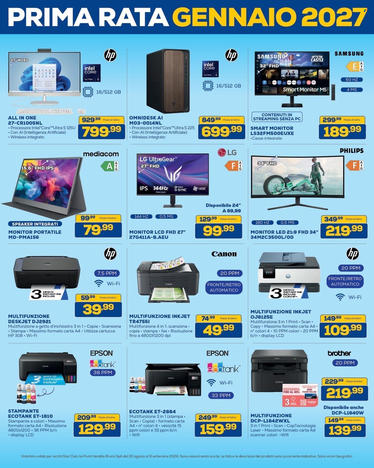 Volantino Euronics - 20/8/2026 - 9/9/2026. Pagina 8