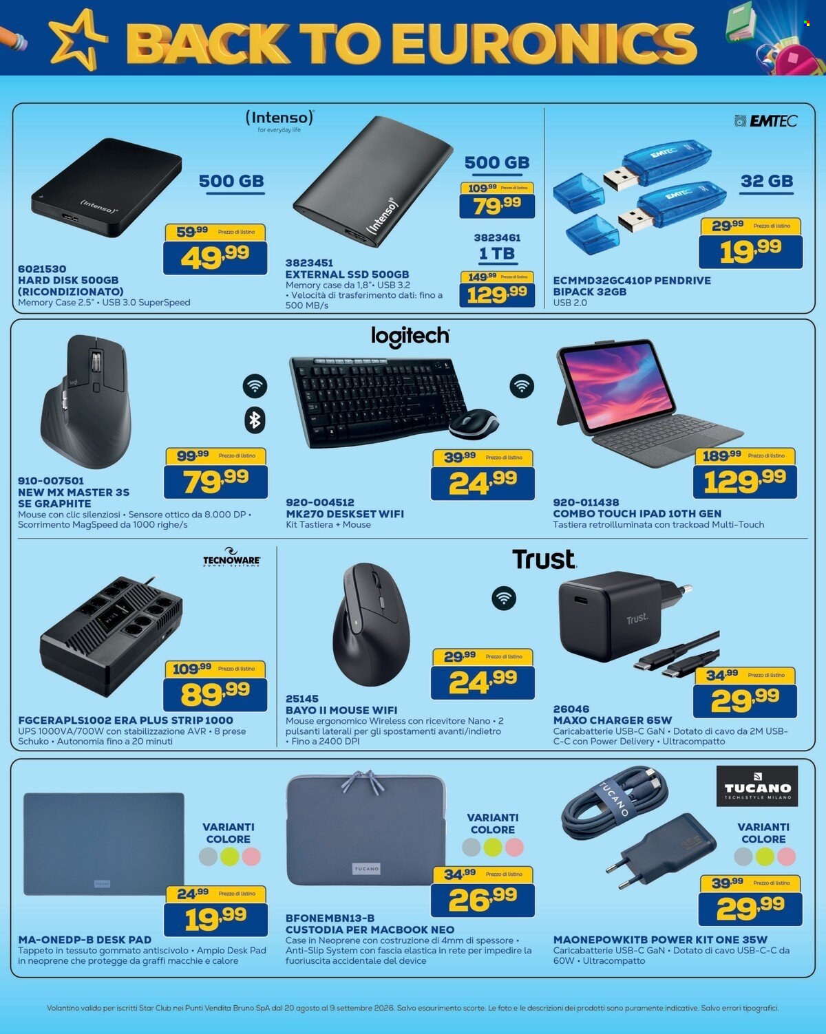 Volantino Euronics - 20/8/2026 - 9/9/2026. Pagina 9