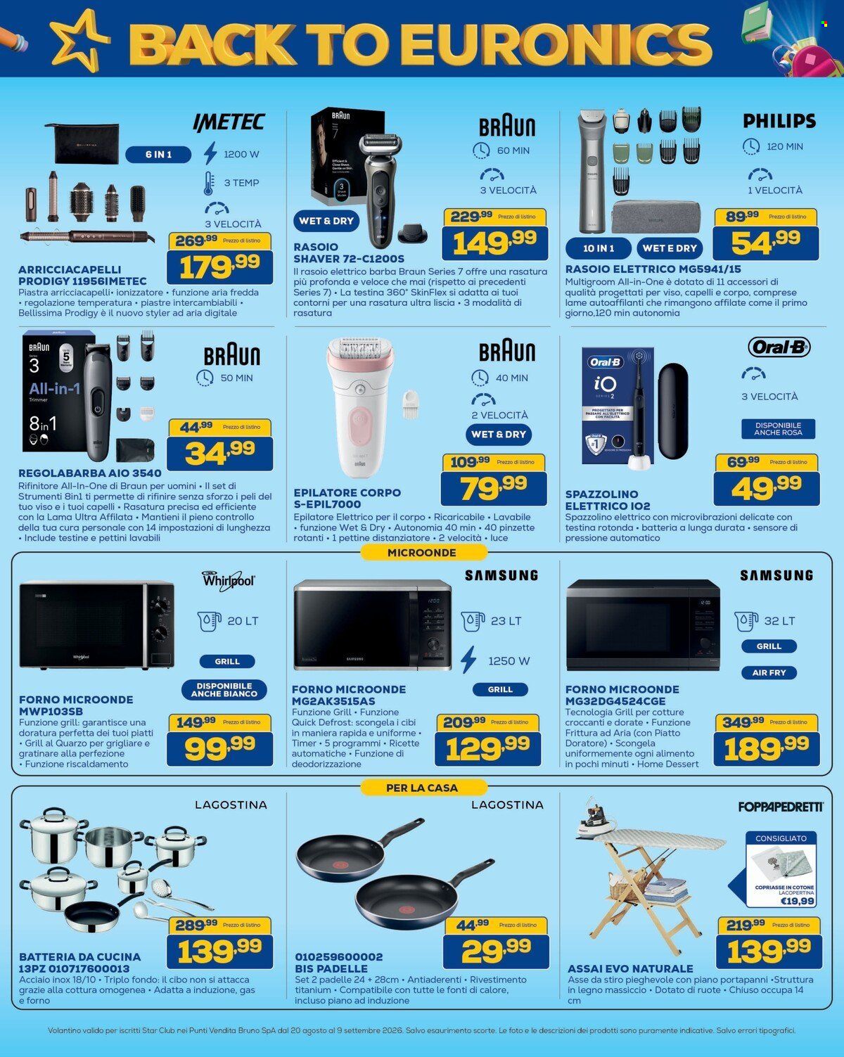 Volantino Euronics - 20/8/2026 - 9/9/2026. Pagina 31
