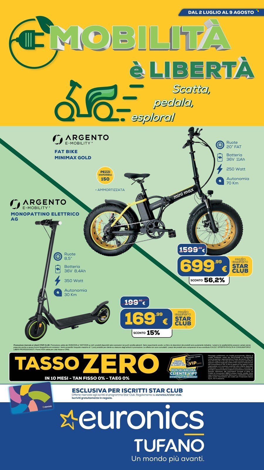 Volantino Euronics - 2/7/2026 - 23/8/2026. Pagina 1