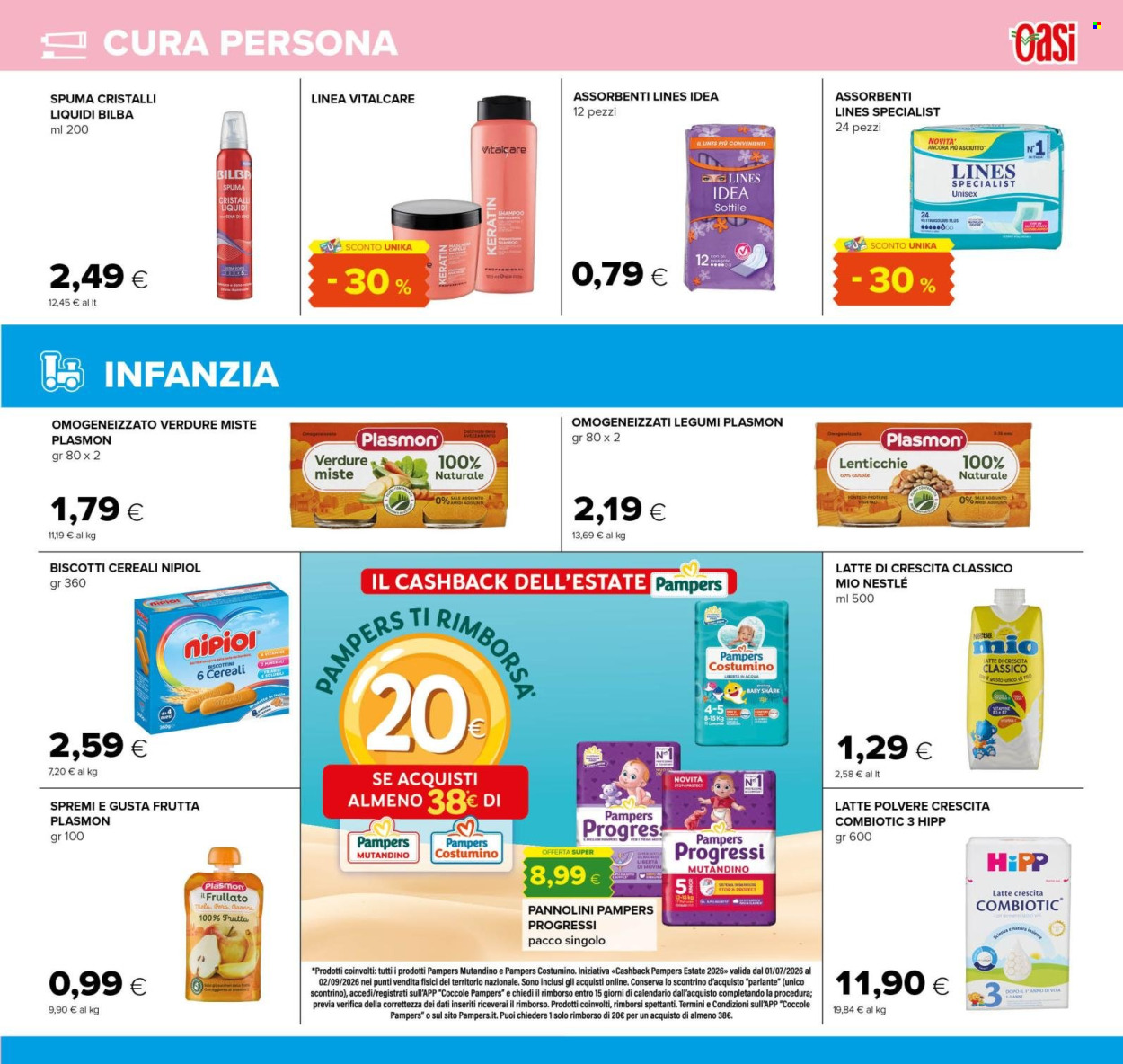 Volantino Oasi - 20/8/2026 - 3/9/2026. Pagina 29