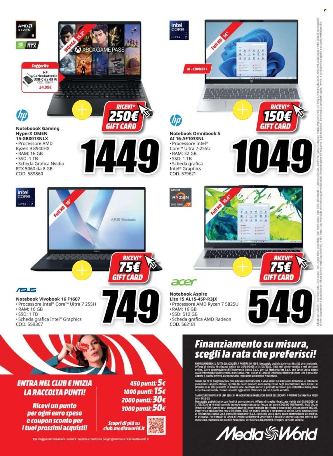 Leták MediaWorld - 20.8.2026 - 31.8.2026. Strana 36