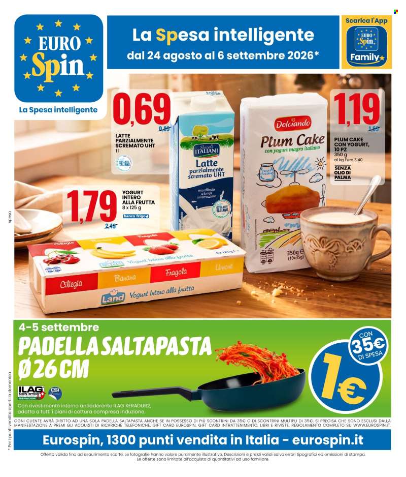 Volantino EuroSpin - 24/8/2026 - 6/9/2026.