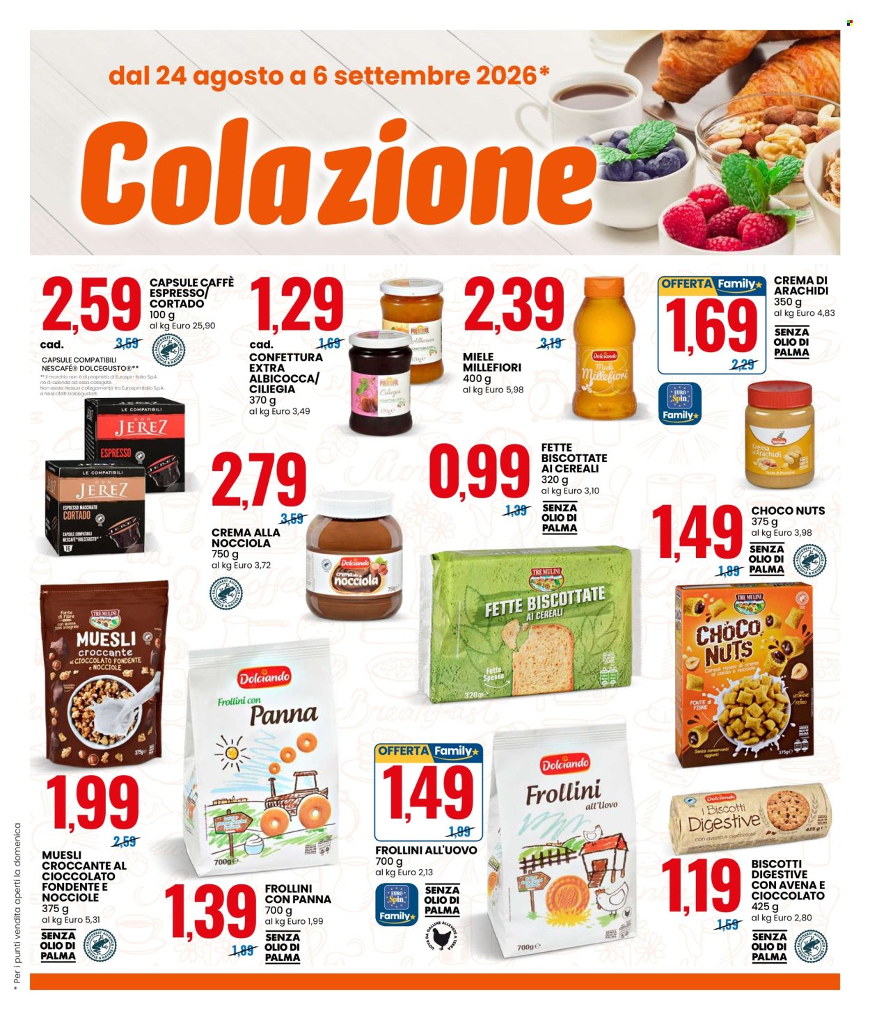 Volantino EuroSpin - 24/8/2026 - 6/9/2026. Pagina 3
