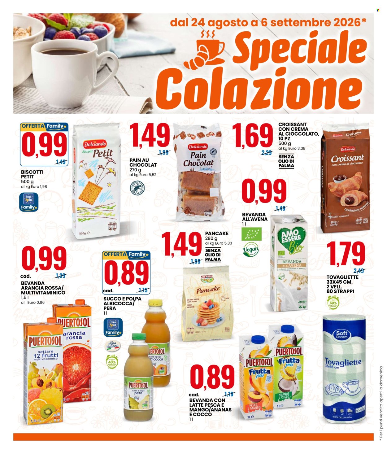 Volantino EuroSpin - 24/8/2026 - 6/9/2026. Pagina 4