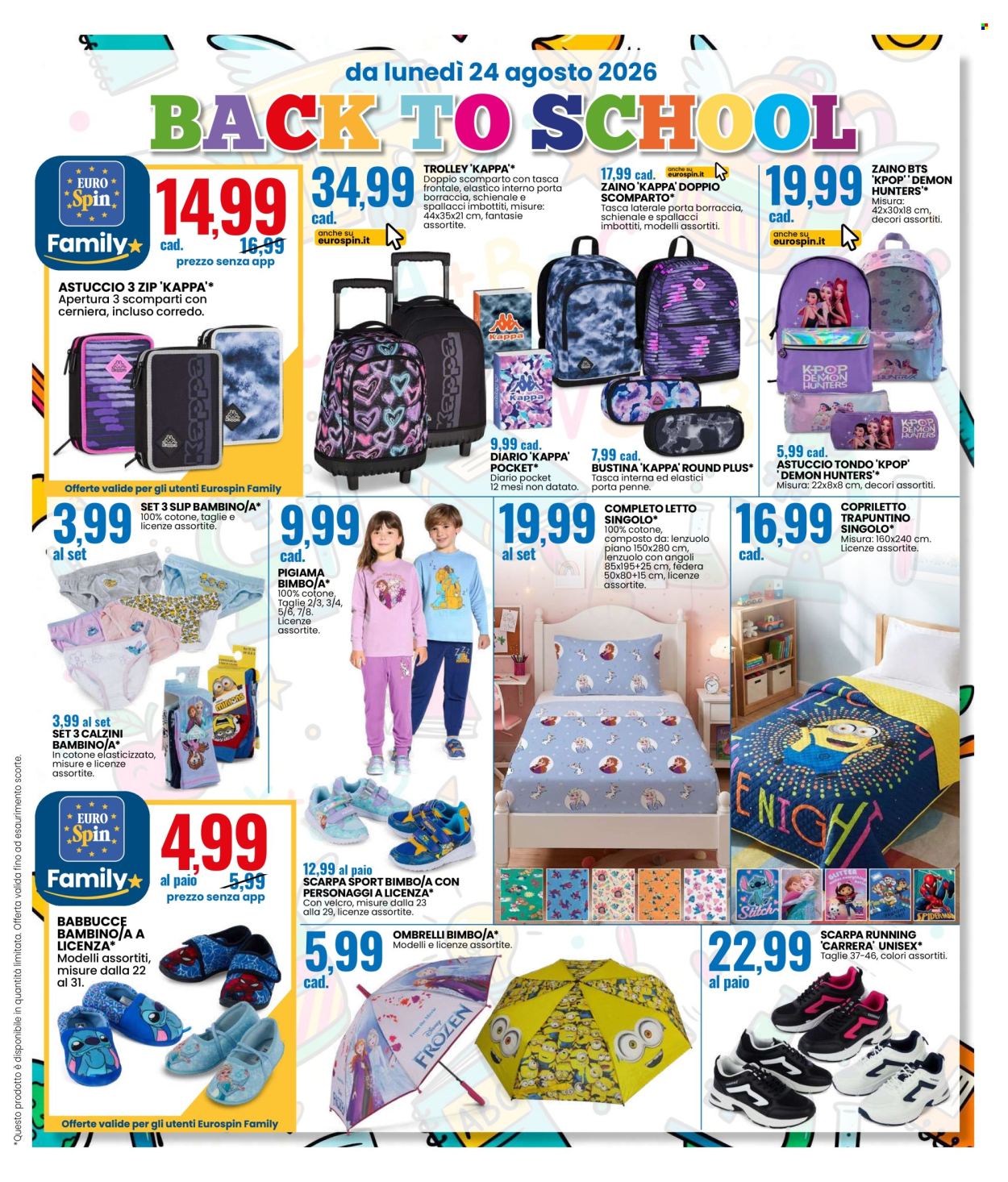 Volantino EuroSpin - 24/8/2026 - 6/9/2026. Pagina 15