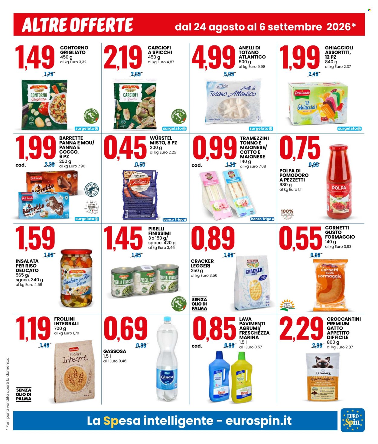 Volantino EuroSpin - 24/8/2026 - 6/9/2026. Pagina 19