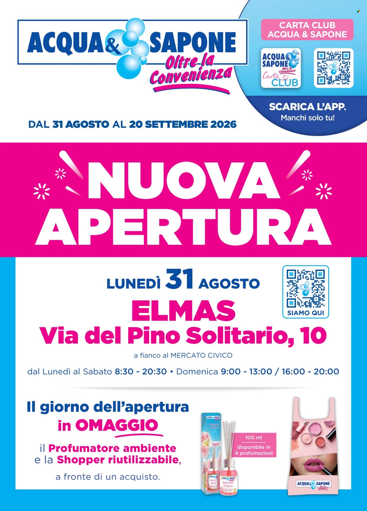 Volantino Acqua & Sapone - 31/8/2026 - 20/9/2026. Pagina 1
