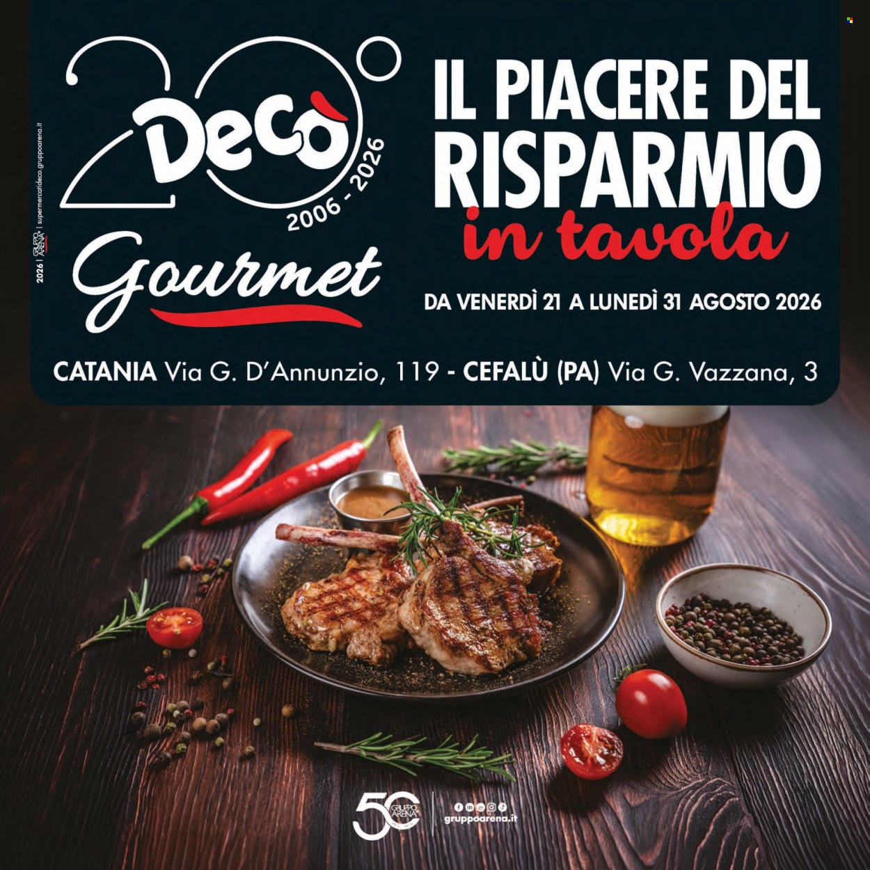 Volantino Deco - 21/8/2026 - 31/8/2026. Pagina 1