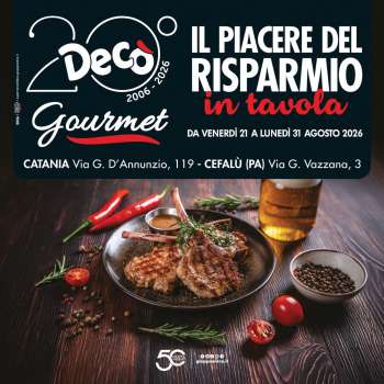 Volantino Deco - 21/8/2026 - 31/8/2026.