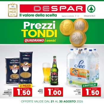 Volantino Despar - 21/8/2026 - 30/8/2026.