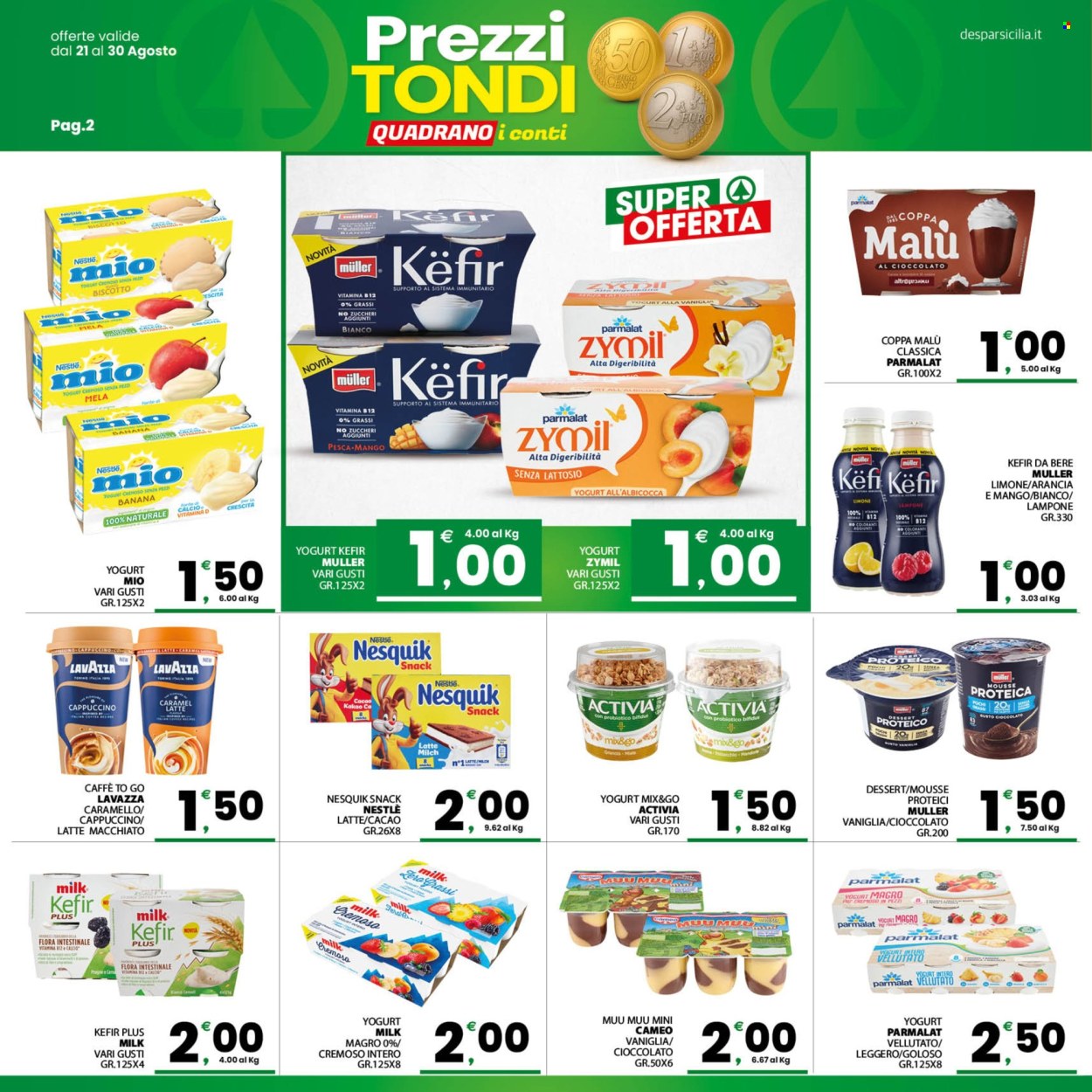 Volantino Despar - 21/8/2026 - 30/8/2026. Pagina 2