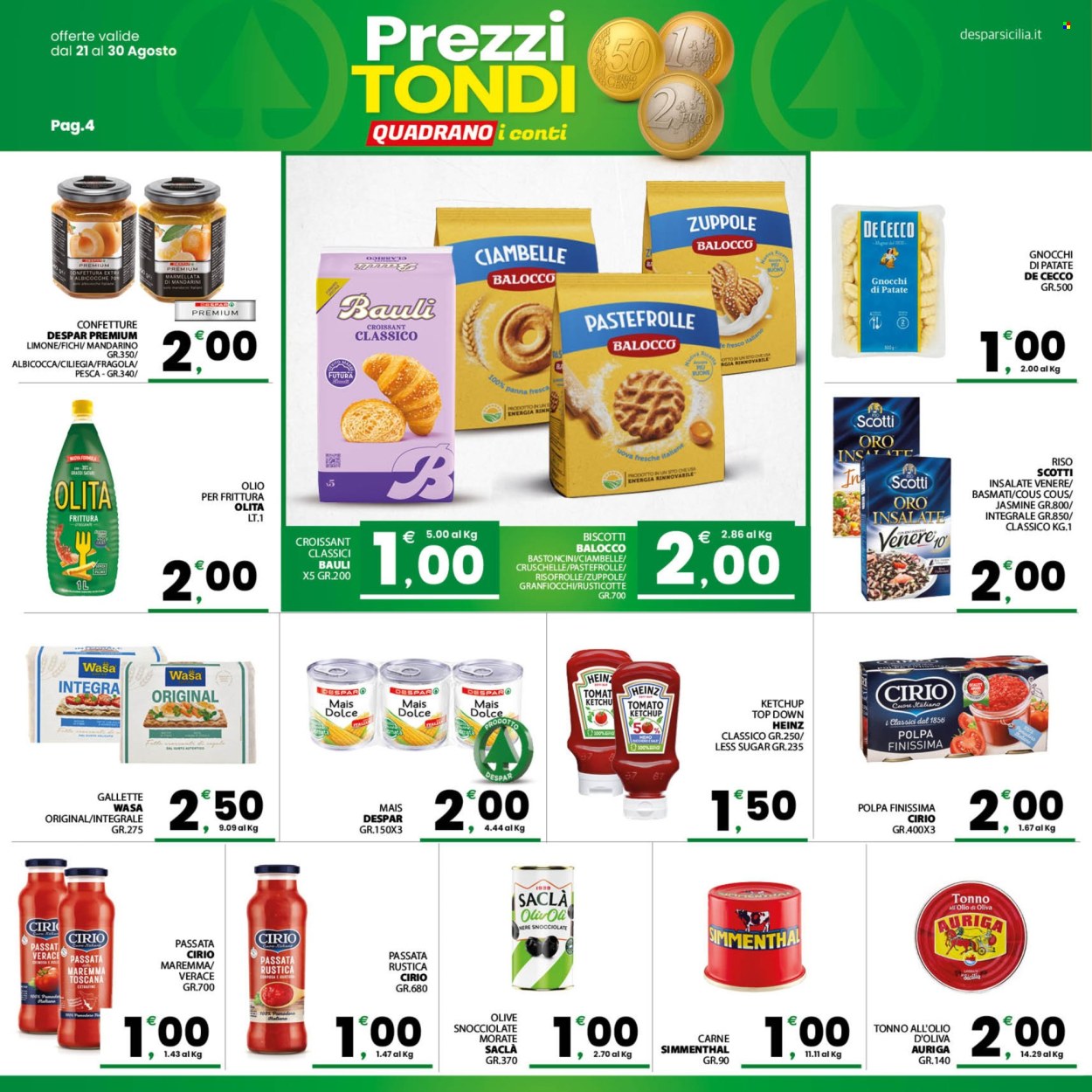 Volantino Despar - 21/8/2026 - 30/8/2026. Pagina 4