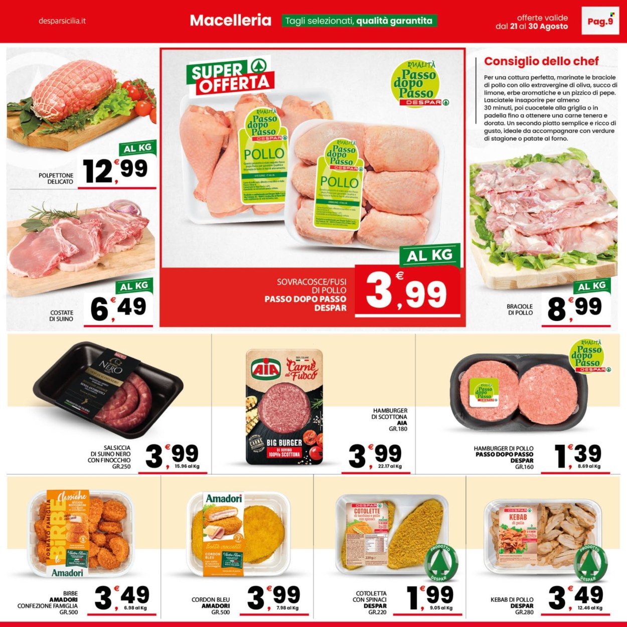 Volantino Despar - 21/8/2026 - 30/8/2026. Pagina 9