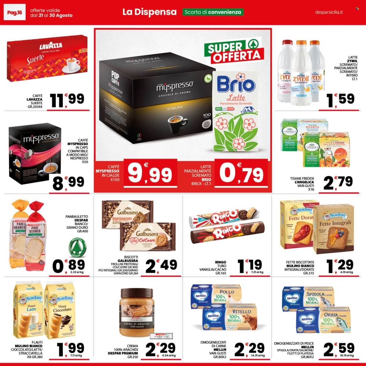 Volantino Despar - 21/8/2026 - 30/8/2026. Pagina 16