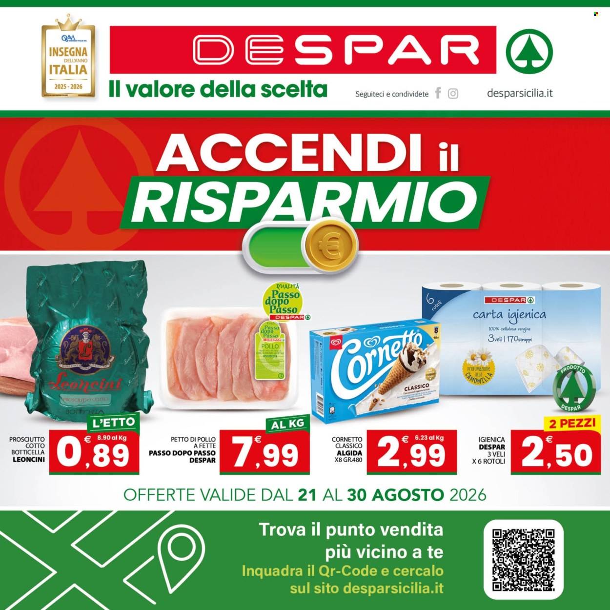 Volantino Despar - 21/8/2026 - 30/8/2026. Pagina 20