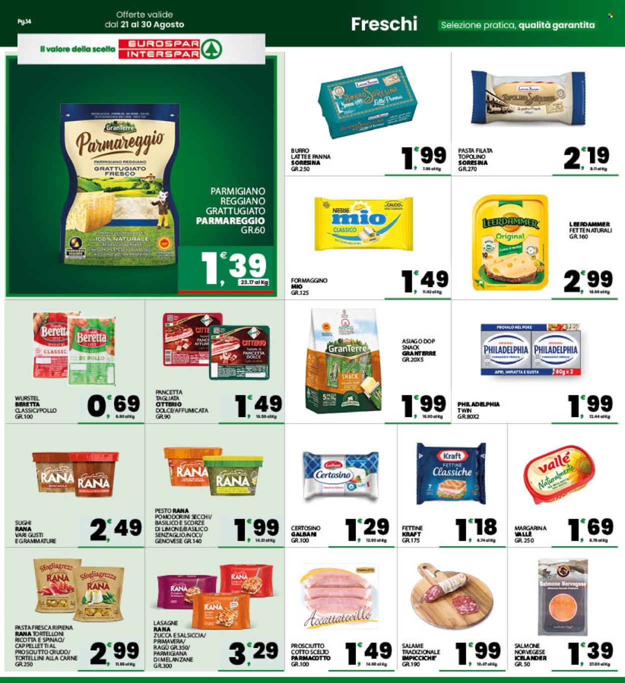 Volantino Eurospar - 21/8/2026 - 30/8/2026. Pagina 14