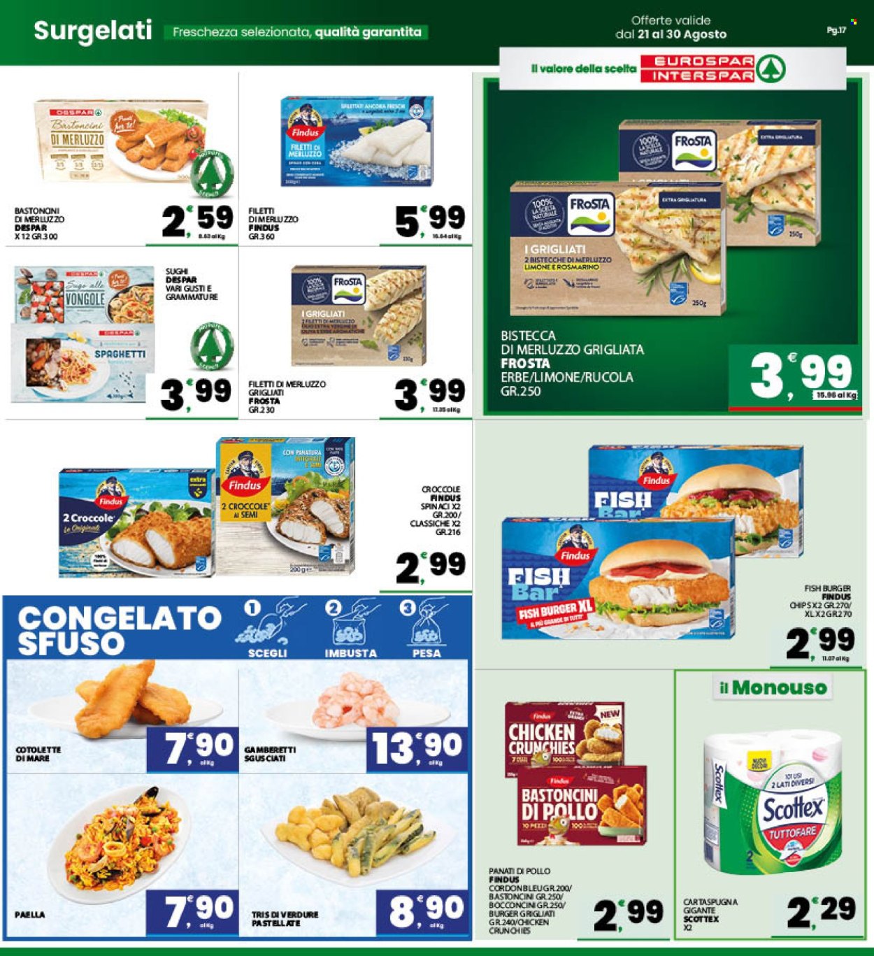 Volantino Eurospar - 21/8/2026 - 30/8/2026. Pagina 17