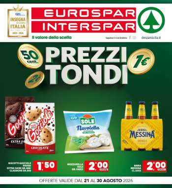 Volantino Interspar - 21/8/2026 - 30/8/2026.