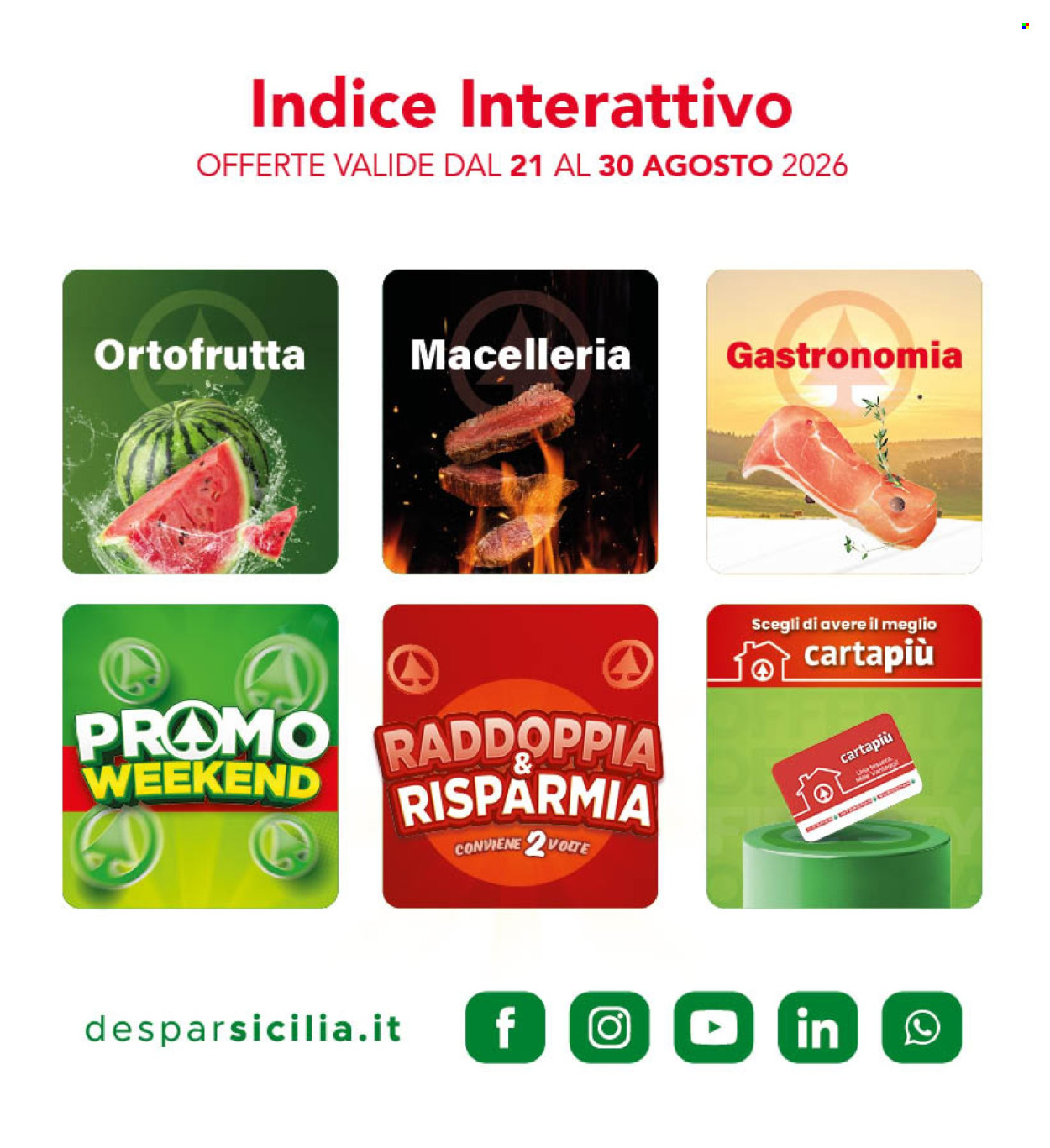 Leták Interspar - 21.8.2026 - 30.8.2026. Strana 2