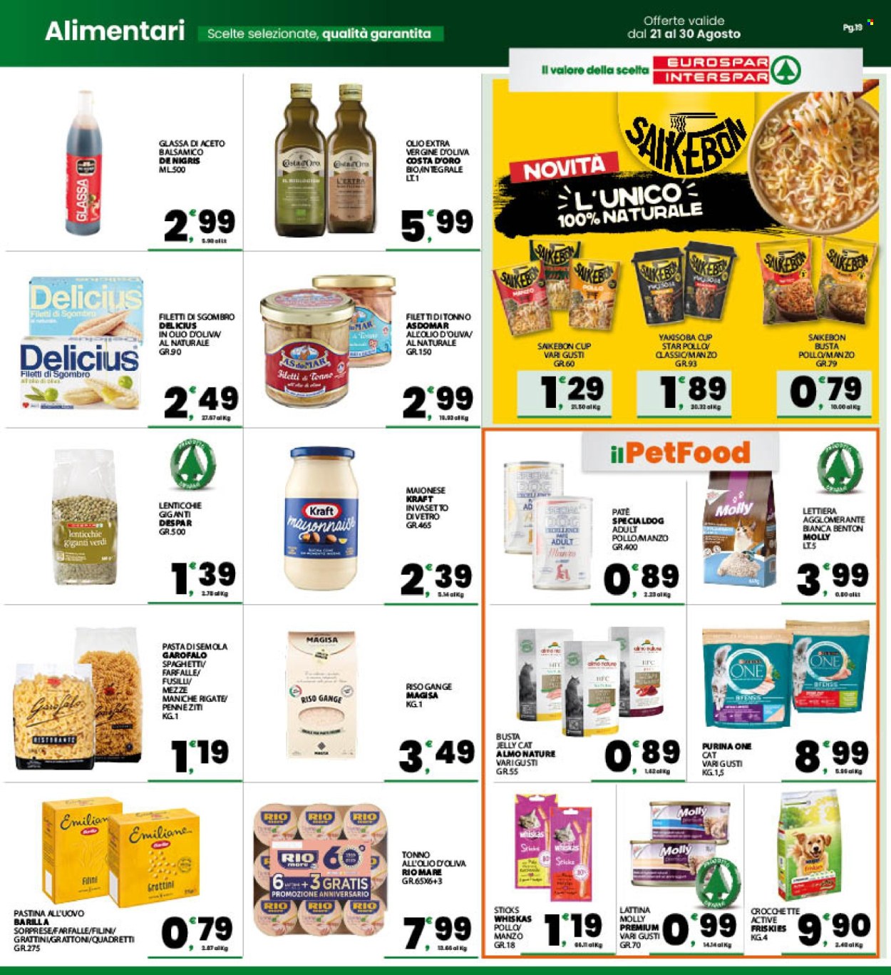 Volantino Interspar - 21/8/2026 - 30/8/2026. Pagina 19