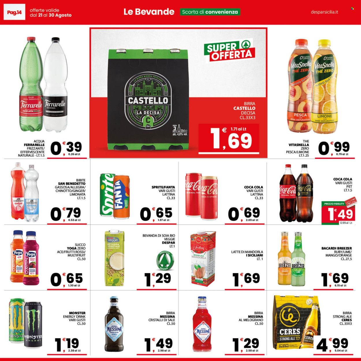 Volantino Despar - 21/8/2026 - 30/8/2026. Pagina 14