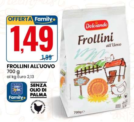 FROLLINI ALL'UOVO