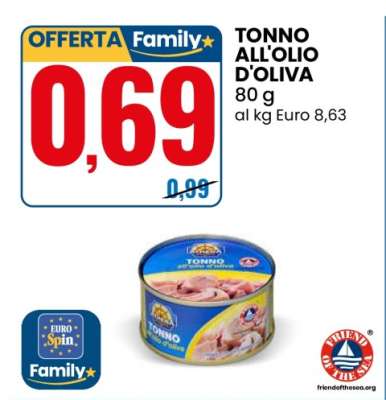 TONNO ALL'OLIO D'OLIVA