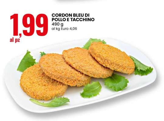 Cordon Bleu Di Pollo E Tacchino