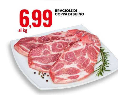 Braciole Di Coppa Di Suino