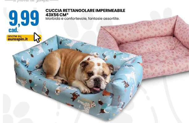 CUCCIA RETTANGOLARE IMPERMEABILE 43X56 CM