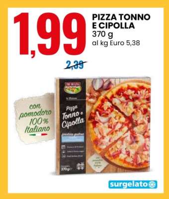 PIZZA TONNO E CIPOLLA