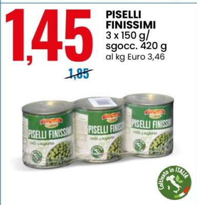 PISELLI FINISSIMI