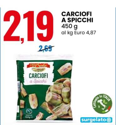 Carciofi a spicchi