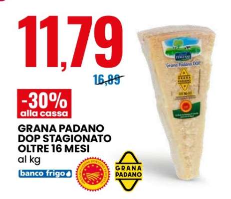 GRANA PADANO DOP STAGIONATO OLTRE 16 MESI