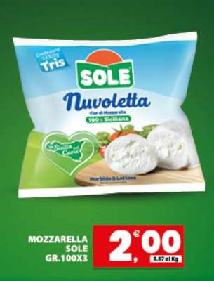 MOZZARELLA SOLE