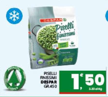Piselli finissimi DESPAR